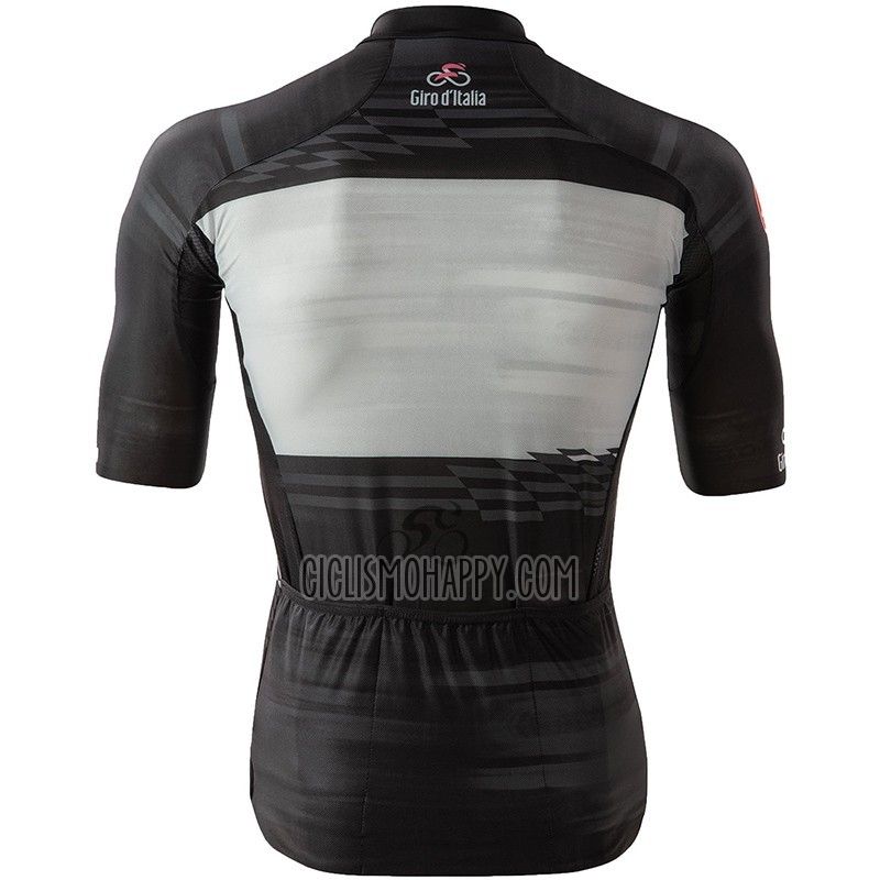 Giro d'Italia Cycling Jersey Bib Short 2023 Men Short Sleeve Black